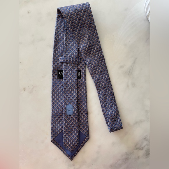 π Christian Dior Paris Tie | Silk | Made in π«π· - Picture 7 of 10